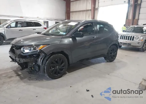 2022 Honda Hr-V Awd Sport z USA, uszkodzony, nr VIN 3CZRU6H16NM775655